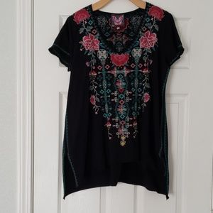 Johnny Was Peta Drape top